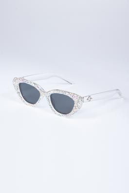 Handmade Round Fashion Rhinestone Sunglasses G0467
