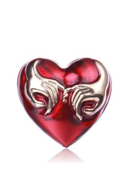 Heart-Shaped Brooch Pin PA5083