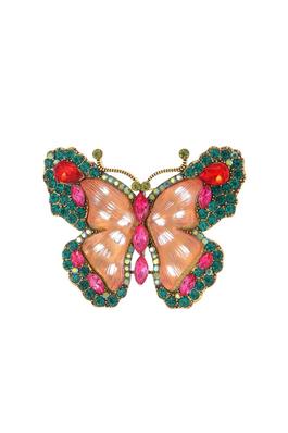 Butterfly Insects Rhinestone Brooch Pin PA5202