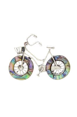 Bicycle Mother Of Pearl Pin PA4740