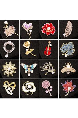 Floral Alloy Pin PA3759