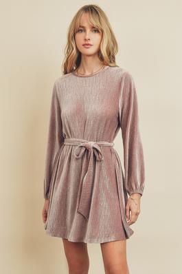 Beyond Velour Belted Tunic