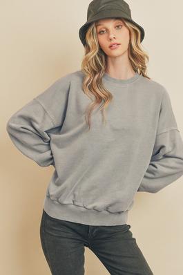 Perfectly Washed And Relaxed Sweatshirt