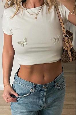SOLID BUTTERFLY TOP
