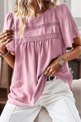 LACE DETAILING LOOSE TOP
