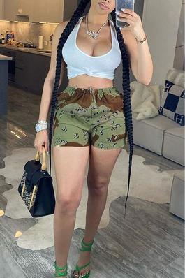 CAMOUFLAGE CASUAL SHORTS