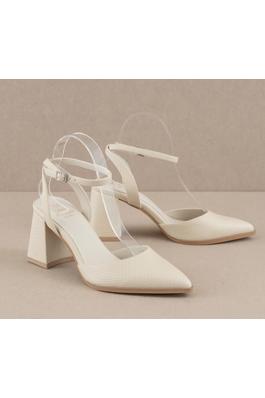 THE PRINCESS POINTED TOE HEEL WITH ANKLE STRAP