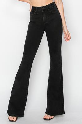 PLUS SIZE HIGH RISE-FLARE-JEANS