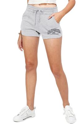 BASIC FRENCH TERRY SHORTS WITH CALIFORNIA EMBROIDERY