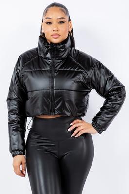 CROPPED PUFFER JACKET