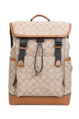 Oval Print Pattern Backpack