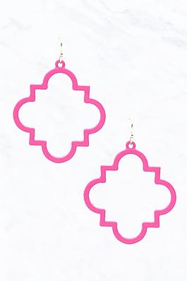 Color Coated Moroccan Earrings