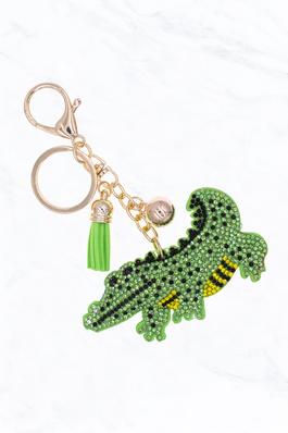 Cute Funny Alligator Keychain