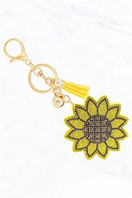 Sun flower keychain