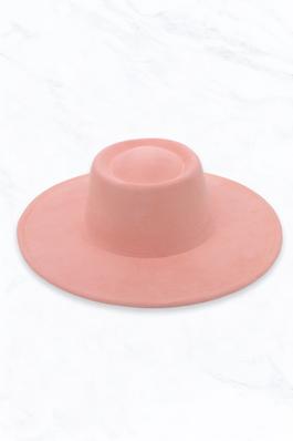 Suede Concave Hat