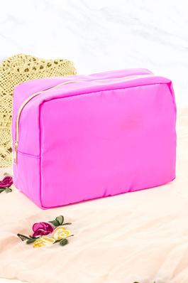 X Large Colored Cosmetic Nylon Bag 