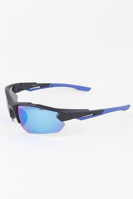 Two Toned Top Rim Polycarbonate Rim Sunglasses
