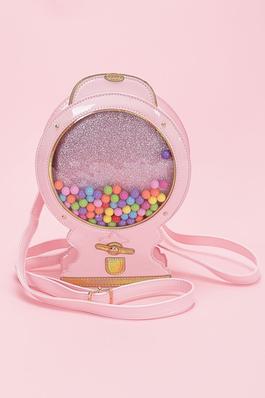 Pink Candy Carousel Clutch