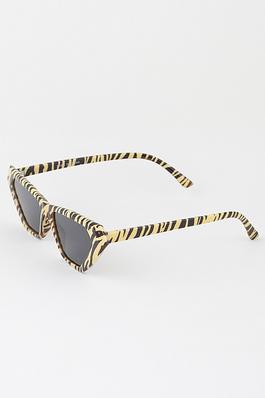 Retro Geometric Cateye Sunglasses