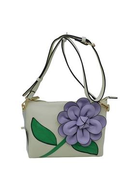 Large Flower Crossbody Handbag