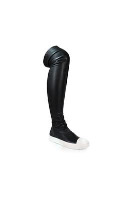 Liliana Faux Leather Over The Knee High Boots 