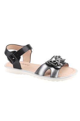 BE HAPPY Kids Girl Bow Tie Deco Strap Flat Sandals