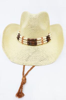 Hollow Straw Fashion Cowboy Beach Hat