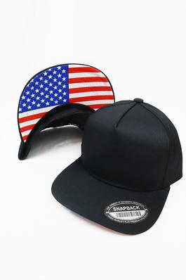 USA Snapback with and without mesh Back