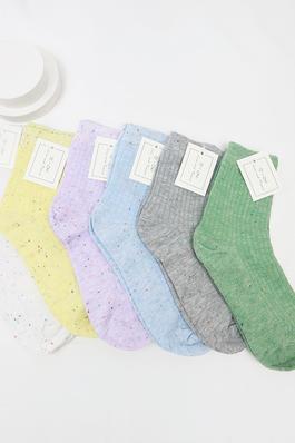 Basic Style All Year Soft Tone Socks