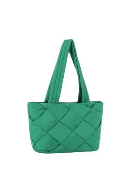 Daily large woven design shopping tote
