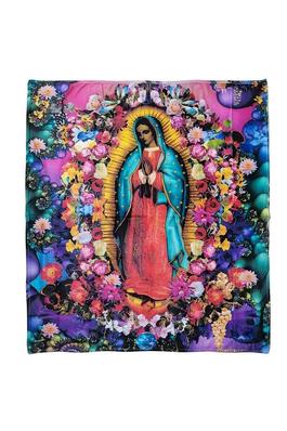 Virgin Mary Our Lady of Guadalupe Blanket