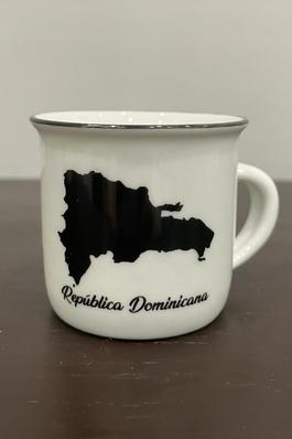 Small mug Dominican Republic map