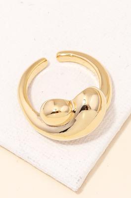 Unique Metallic Fashion Ring