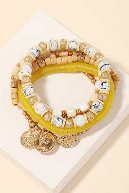 Mixed Beaded Bracelet Set