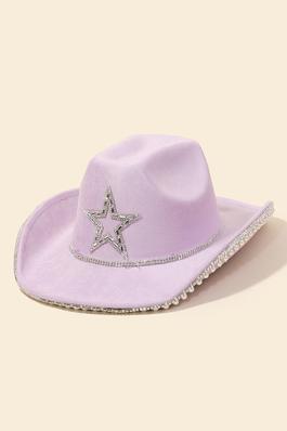 Rhinestone Star Cowboy Hat