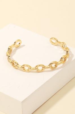 Secret Box Solid Chain Link Bracelet