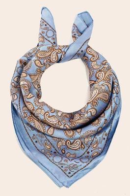 Paisley Pattern Square Scarf