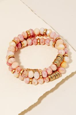 Mixed Beaded Bracelet Set