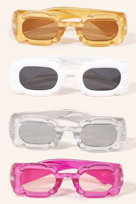 Acetate Assorted Rectangle Sunglasses Set