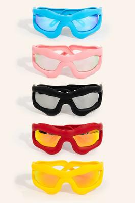 Multi Color Acetate Sunglasses Set