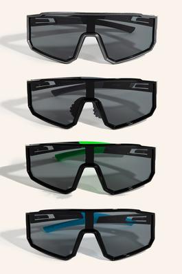 Shield Sunglasses Set