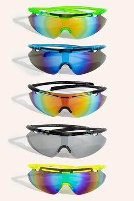 Bottomless Sports Fashion Sunglasses Set