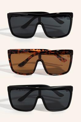 Assorted Square Acetate Sunglasses Set