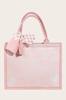 Japanese Scenery Embroieded Tote Bag