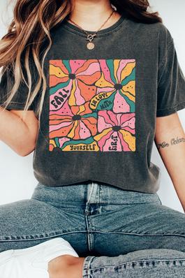 Fall In Love With Yourself Comfort Colors Tee 