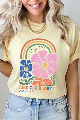 Find The Beauty In Everyday Comfort Colors Tee 