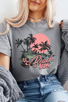 Beach Bum Summer Comfort Colors Tee
