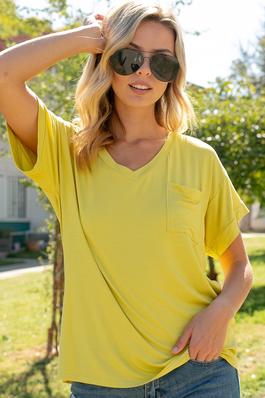 SOLID BASIC BOXY TOP