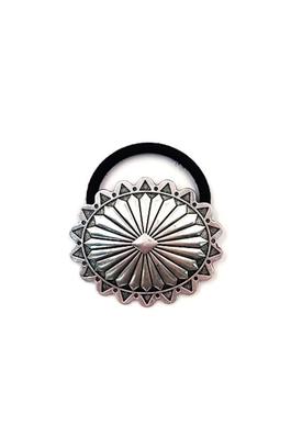 WESTERN CONCHO STYLE HAIR TIE