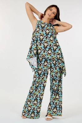 PATTERNED PRINT TWO PIECE SET